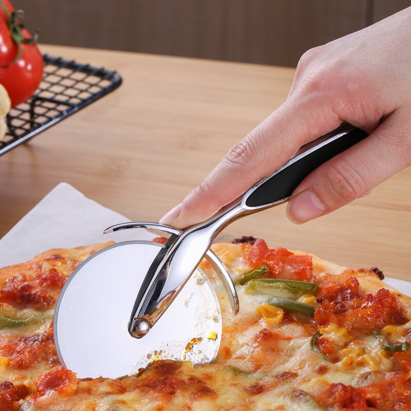 Zinc Alloy Pizza Cutter Baking Appliances Pizza Cutter Kitchen Gadgets