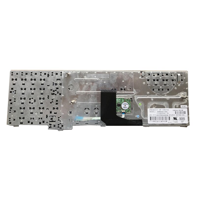 1PC Factory Laptop Keyboard Replacement For HP EliteBook 8740 8740W 8740P: US No Backlight