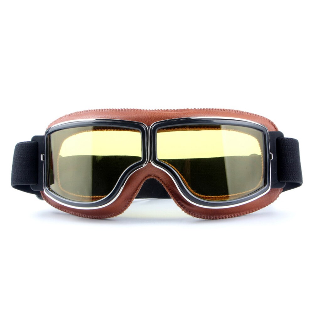Motorfiets Retro Bril Motorcross Scooter Atv Aviator Pilot Helm Bril Scooter Bril Uv Bescherming Voor Fiets Motor Sungla: F