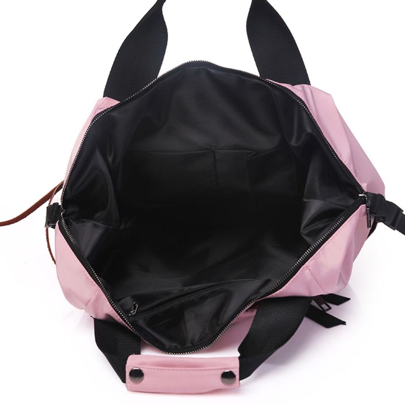 Women Waterproof Multifunctional Nylon Backpack Tote Shoulder Backpack