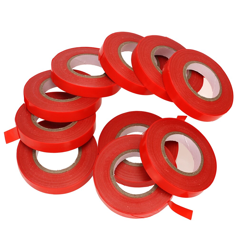 Cinta de jardinería Parafilm para árbol tijeras de podar Engraft atar vinculante vegetal Flor de PVC, máquina de la cinta de Tapetool 10 Uds