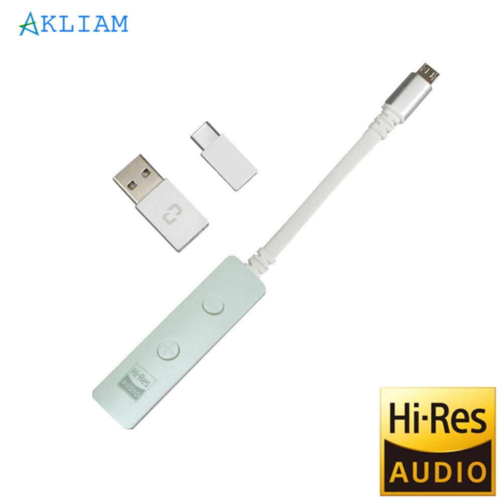 AkLIAM CYBERDRIVE CS4398 USB DAC DSD256 192KHz Portable USB Sound Headphone Amplifier XMOS Audio HIFI Decoder: Type A