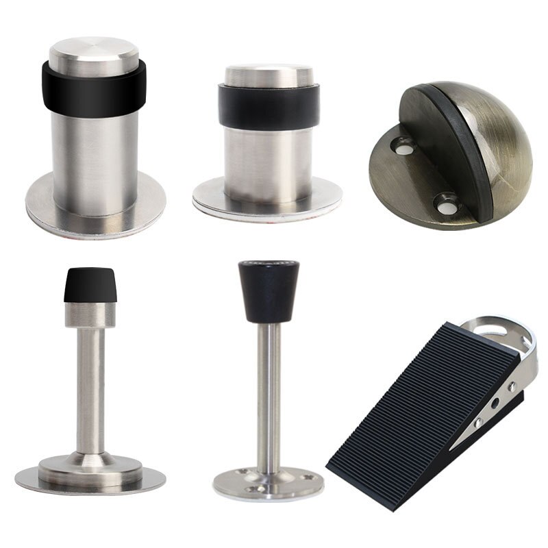 Door buffer, magnetic door buffer, stainless steel bracket, noise free floor door buffer, door protection function