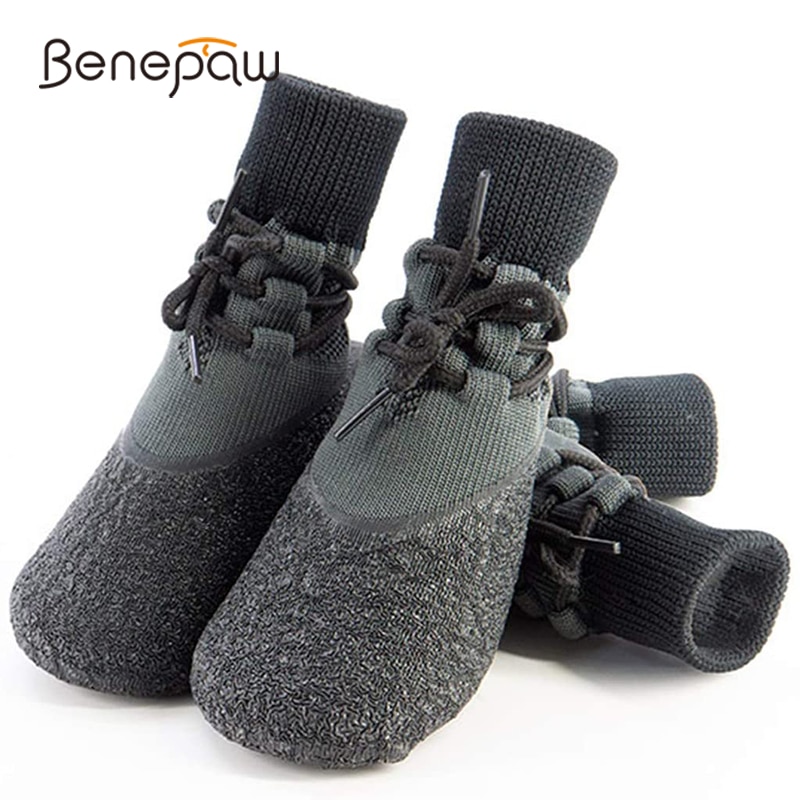 Benepaw Waterdichte Schoenen Voor Honden Comfortabele Anti Vallen Anti-Slip Pet Laarzen Outdoor Ademende Puppy Booties Rubberen Zool