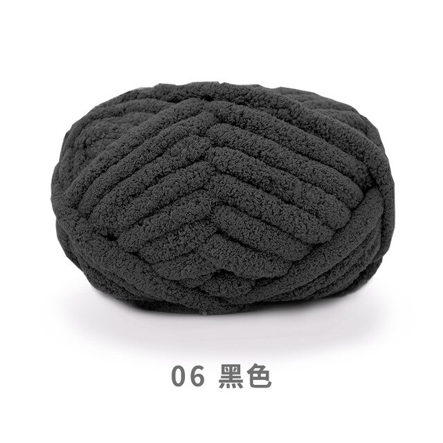 226g/Ball Super Dicke Wolle klobig Garn Filz Wolle umherziehen Garn Hand-gestrickte Kappe Decke Kissen Haustier Nest Häkeln Garn: 06