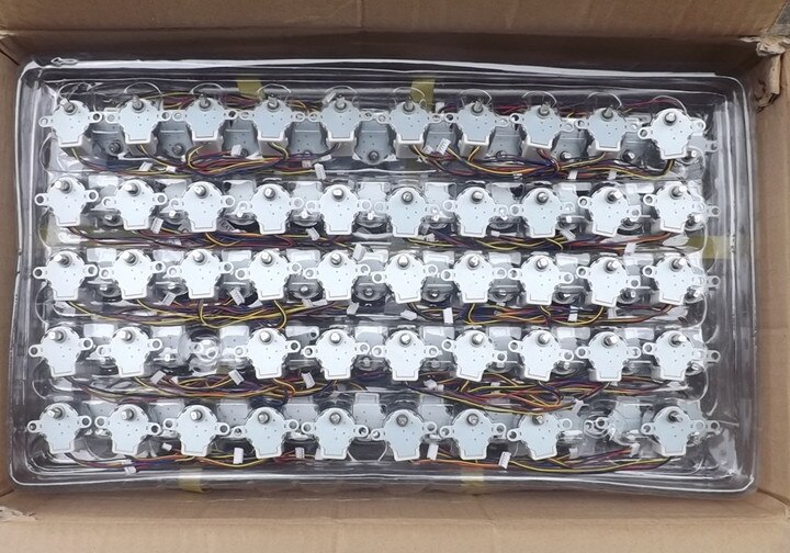 DC 5V 4 5 Linear Pulse Motor 24YBJ Reducing Step Motor Slow Stepper Motor