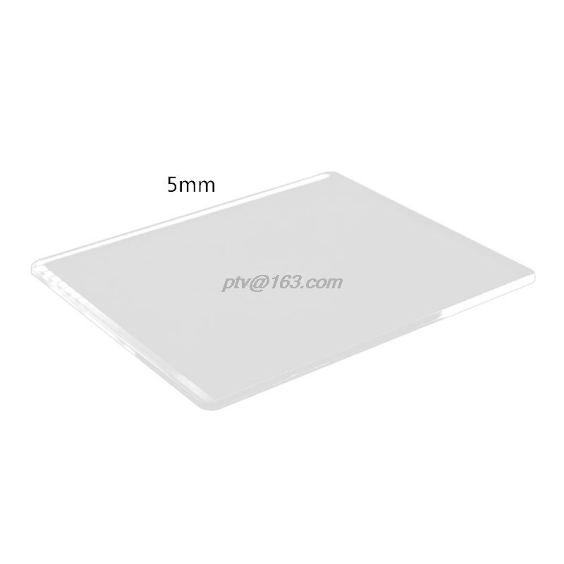 DIY Scrapbooking troquelado placa de la máquina 3MM/5MM troquelado en relieve placa de la máquina de gamuza de repuesto