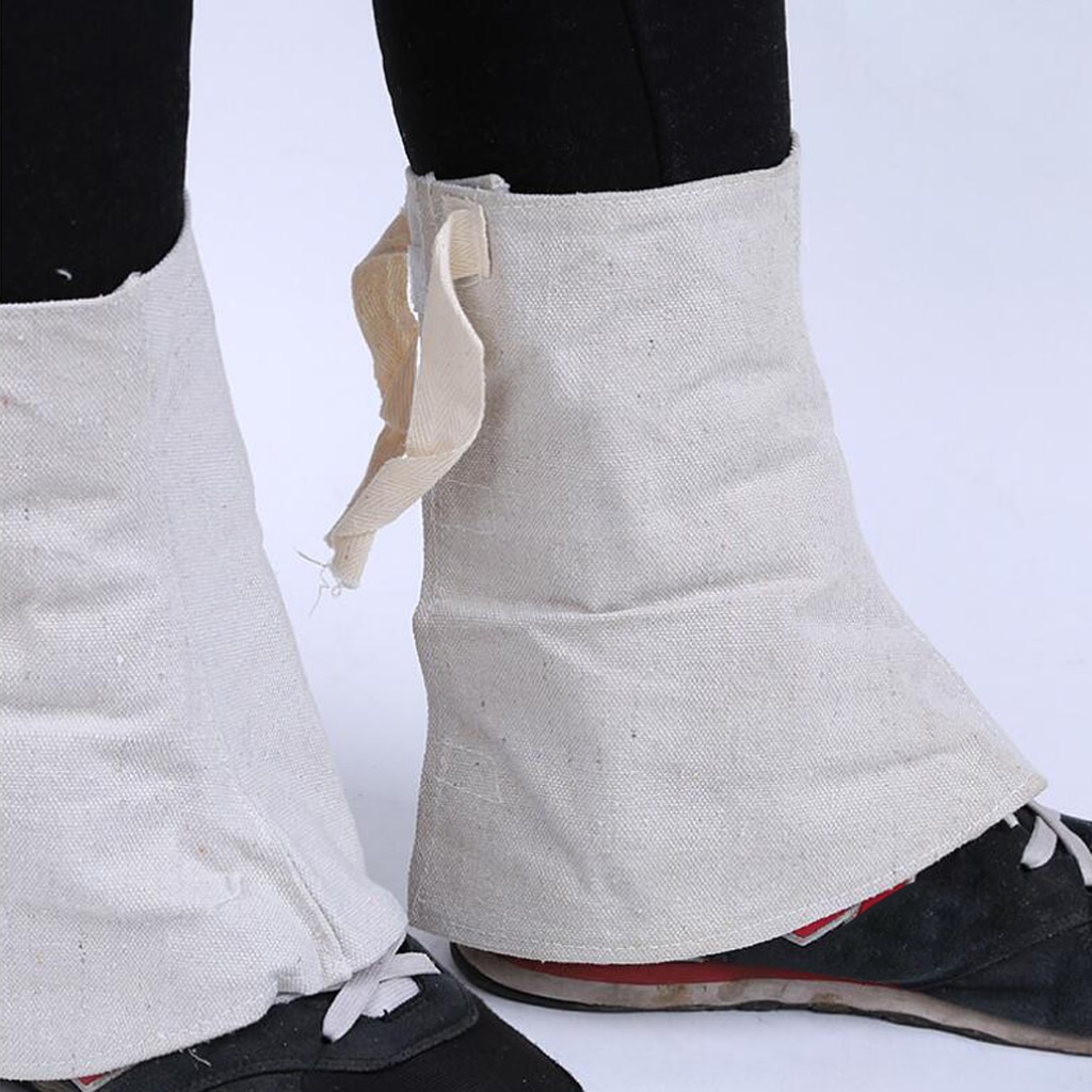 1 par svejsning beskyttende sko svejsning sko spats fødder dække brandsikker hjem haven tilbehør til beskyttelsesbeklædning