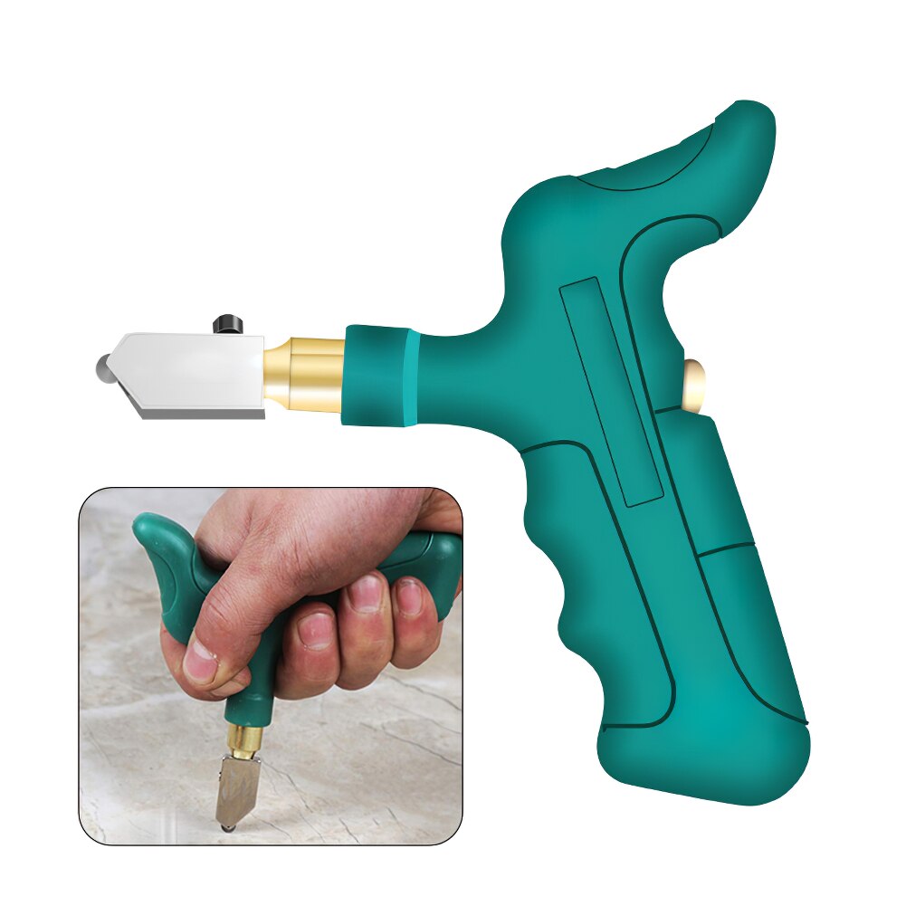 Hand Grip Tile Divider Glass Cutter Large Cutter Wheel Quick Opening Kit for Cutting Ceramic Tile Glass Mirror Quick Opening Set