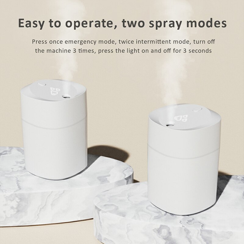 Mini Air Humidifer Aroma Essential Oil Diffuser With Romantic Lamp USB Mist Maker Aromatherapy Humidifiers For Home Car