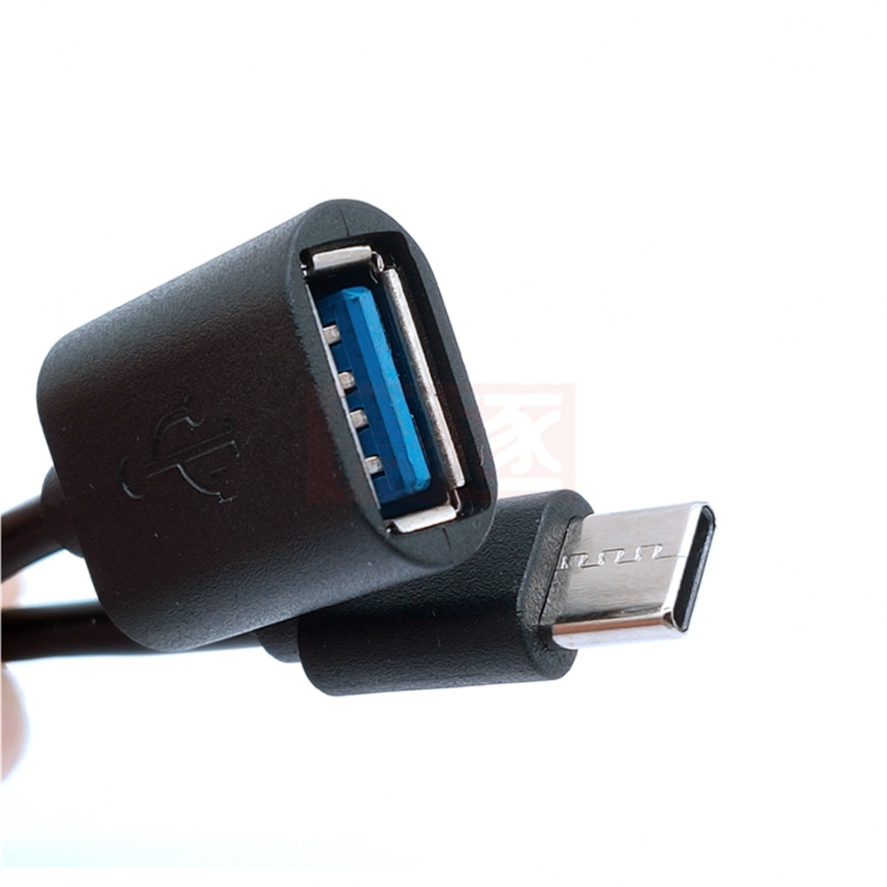 Type-c otg adapterkabel usb 3.1 type c han til usb 3.0 hun otg dataledning adapter universal type-c interface telefon