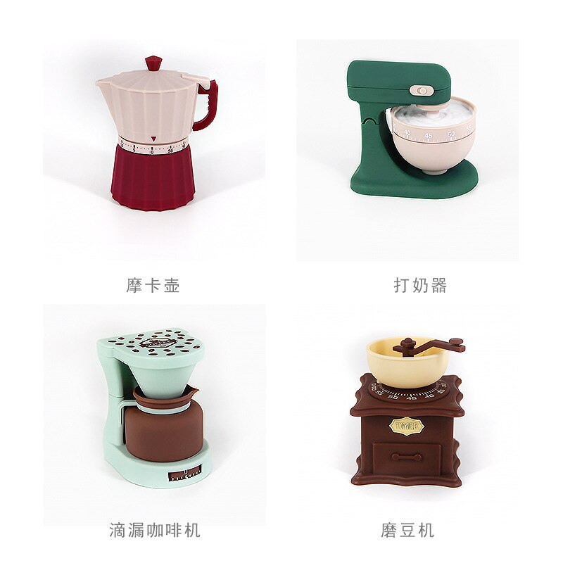 Coffee Boiling Rain Pour Device Student Cute Time Manager Timer Mechanical Reminder Timer Kitchen Timer