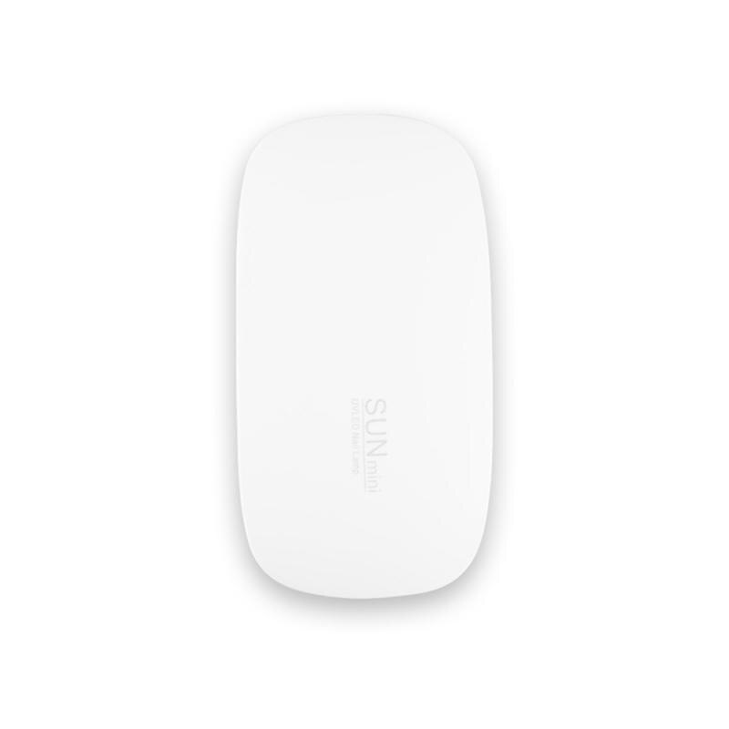 Las uñas lámpara LED Luz Portátil Mini lámpara LED para secado de uñas Gel de uñas arte herramienta 6W lámpara de uñas luz LED Mini portátil secador de uñas TSLM1