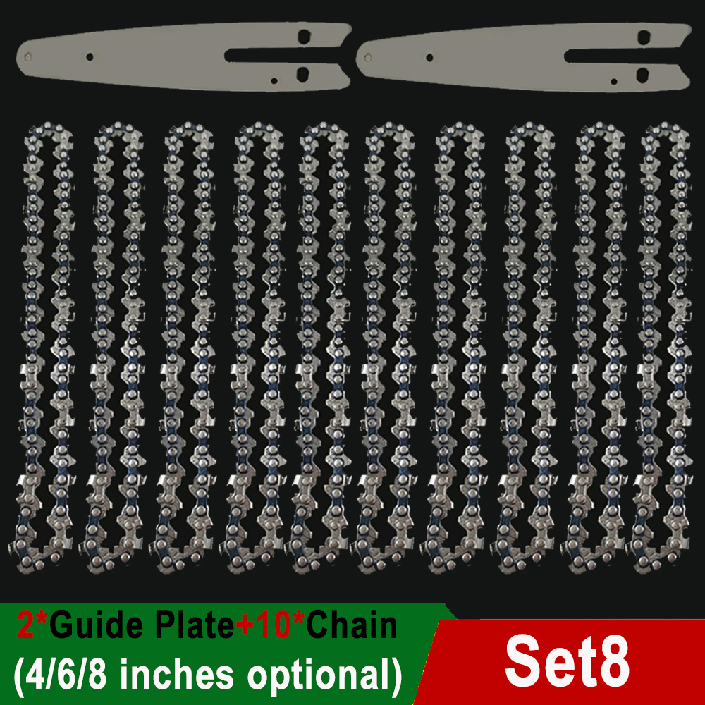 4"/6"/8" Inch Chain Saws Blade for Cutting Wood 1/4"LP 0.043" Gauge 28/37/45DL Mini Chainsaw Chains Electric Chains Replacement: 75 inches / Pink