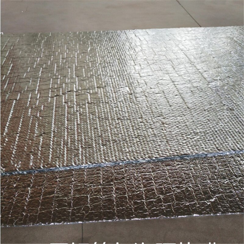 Dwustronna folia aluminiowa polietylenowa folia aluminiowa izolacja energooszczędna wodoodporna izolacja wilgoci hałjak 1M X 3M