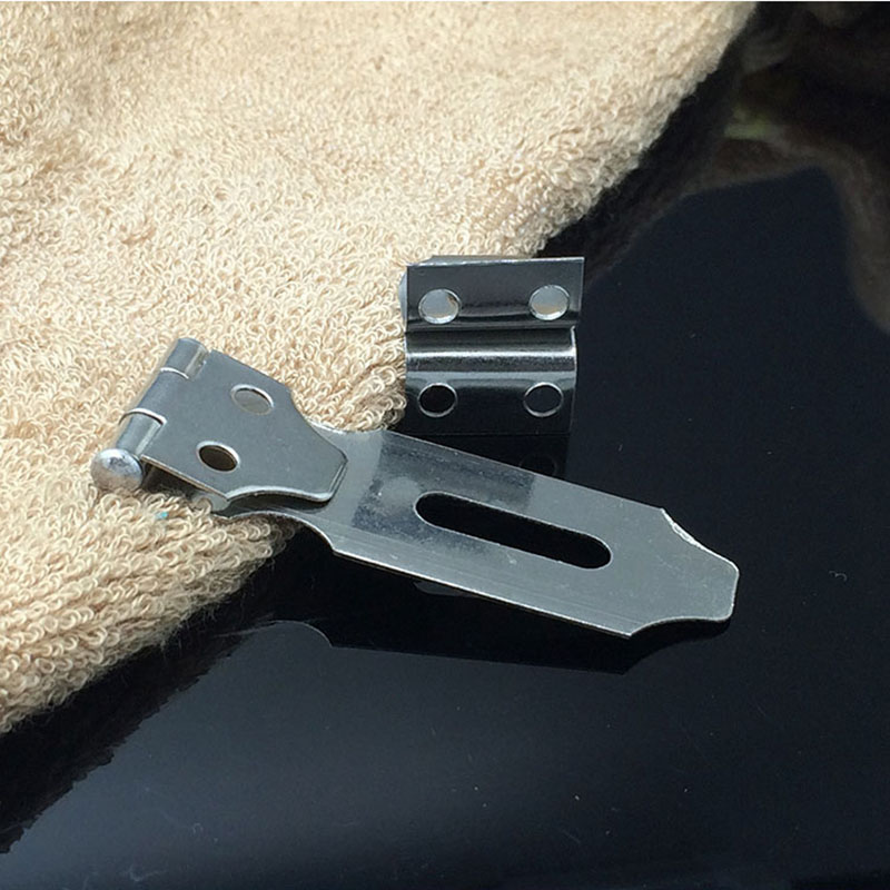 Stainless steel door latch can be added padlock cabinet door door door latch door nose old padlock buckle
