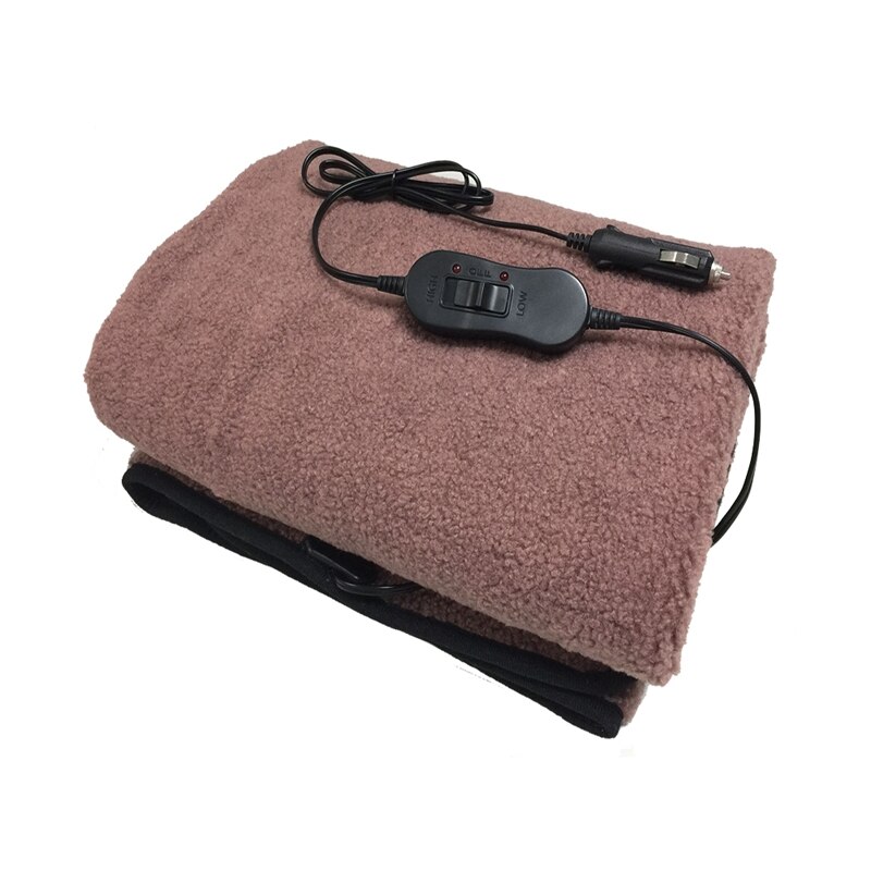 auto Coperta di Riscaldamento Elettrico, 12V 12V Reticolo Viaggio in mucchio Coperte E plaid Coperta di Riscaldamento con Adattatore AC per auto Automatica Delle Forniture di RV - Gre