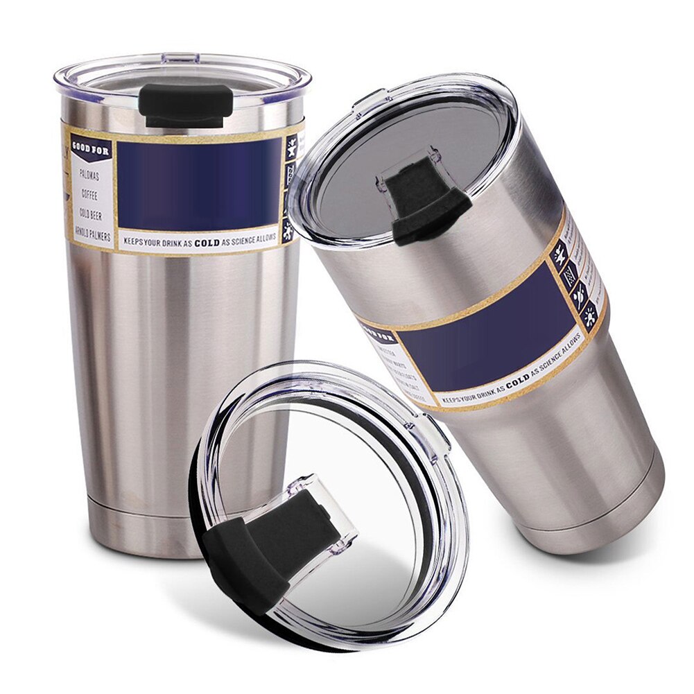 2x Spill-proof Splash Resistant Lids Covers for YETI Rambler 30 oz Tumbler