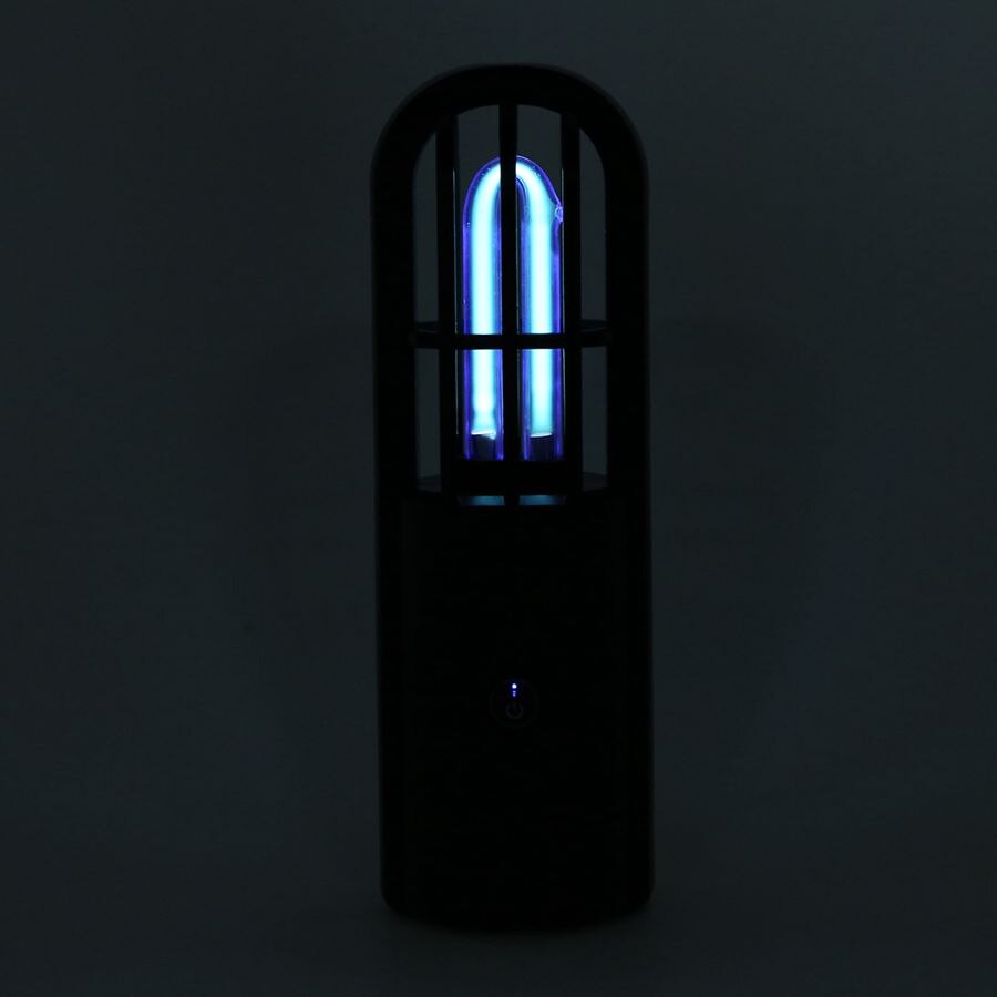 USB Charging Ozone UV Cleaning Lamp Ultraviolet Cleaning Light Device for Home Car Sterilization