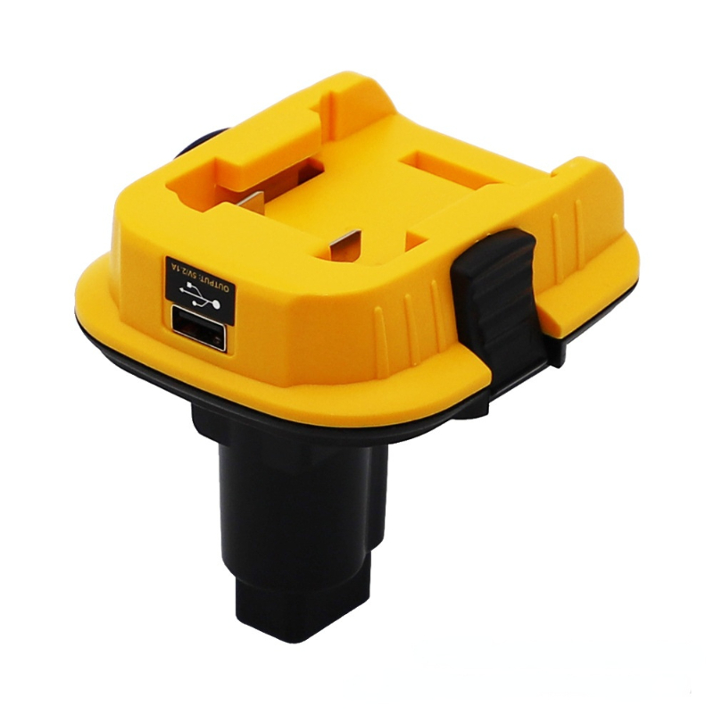 20V Battery Adapter DCA1820 for Dewalt 18V Tools Convert Dewalt 20V Lithium Battery for DC9096 DE9098 DE9096 with USB
