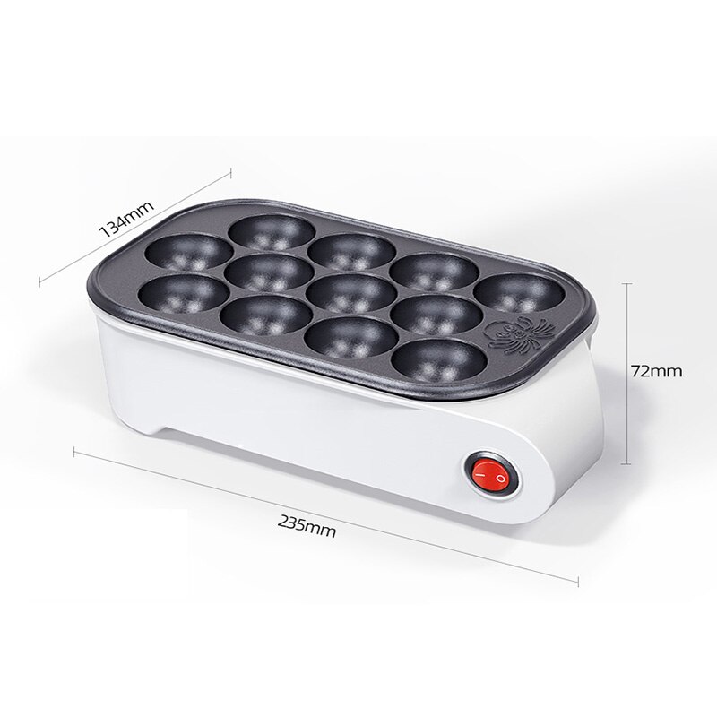 Octopus Bal Maker Takoyaki Bakpan Elektrische Taiyaki Machine Worst Hotdog Eieren Omelet Grill Japanse Vis-Vorm Cake Oven