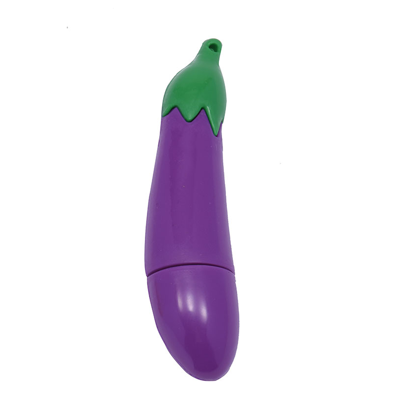 JASTER Fruit USB flash drive 64GB Vegetable Pen drive Chocolate Ice cream Memory stick Carrot Chili Pendrive 32GB Eggplant Candy: Czerwony / 64GB