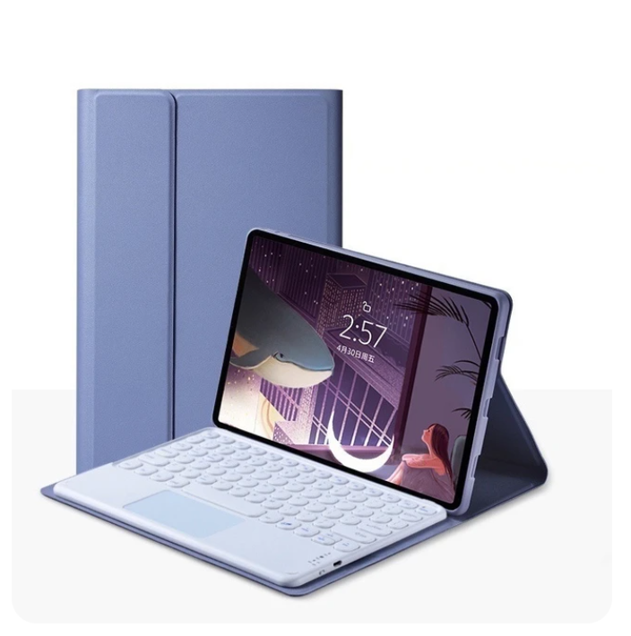 Wireless Bluetooth Keyboard Cover For Infinix Xpad 11 Inch X1101 Touchpad Keyboard Tablet Case Detachable Magnetic Funda: eleven / Clear