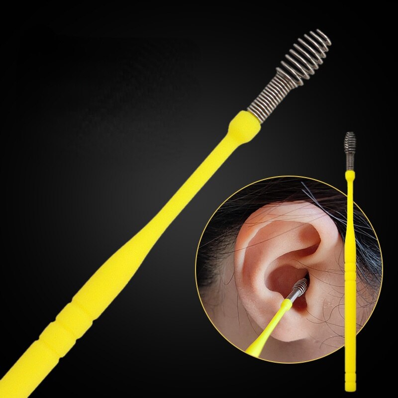 7Pcs Stainless Steel Earpick Ear Cleaner Spoon Ear Care Cleaning Tool Ear Wax Removal Kit Ear Wax Remover Ear Wax Removal Tool