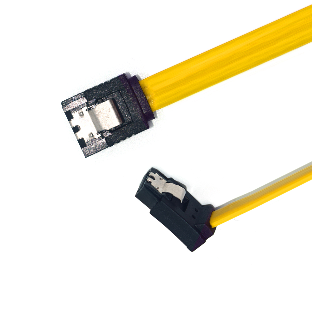 10cm konwerter połączenia kabla danych SATA 3.0 kabel Sata III robić dysku twardego SSD HDD szybki adapter transmisja sygnału: czarny