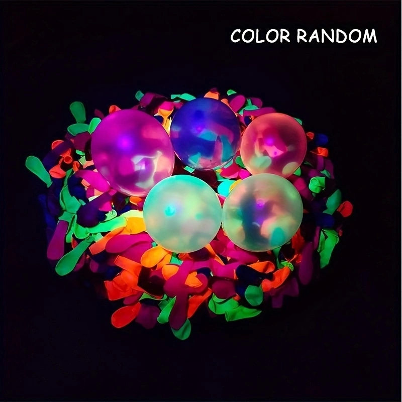 20 Stück Party-Luftballons, UV-Schwarzlicht, reaktive Neon--fluoreszierende Luftballons, leuchtet Ich bin Dunkeln, Ballon für Erwachsene, Hochzeit, Hallowe: Ursprünglich Titel