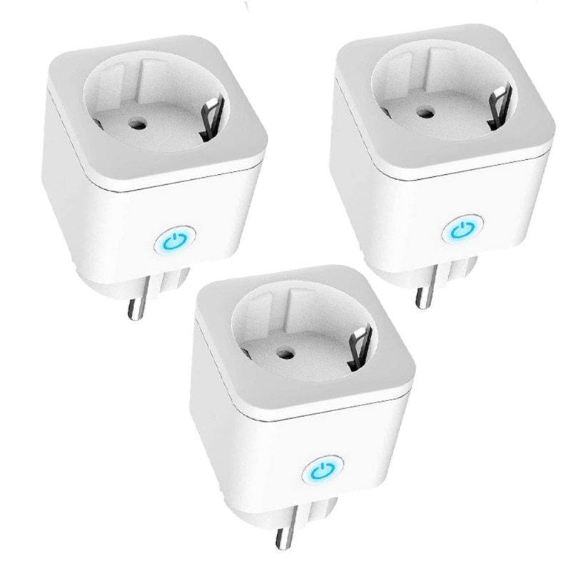 Smart Plug WiFi Socket EU Power Timing Function Smart Home Smart Life APP Control Work With Alexa Google Assistant 100-240V
