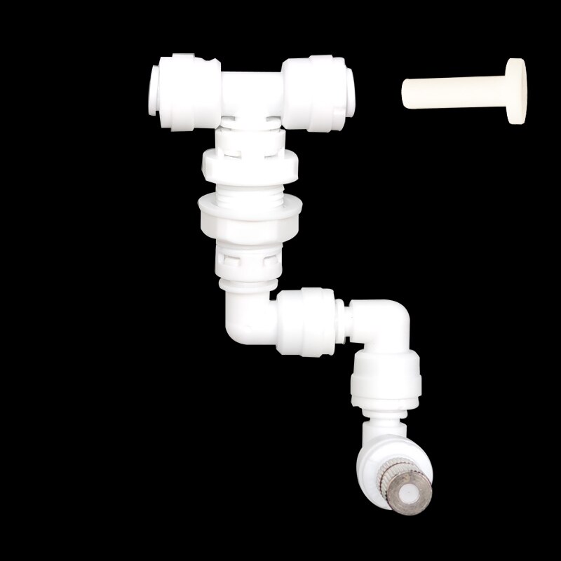 Aspersor de niebla para Reptiles tanque de selva tropical ajustable, sistema de refrigeración para mascotas acuáticas, para acuarios y Reptiles, 360: one white nozzle