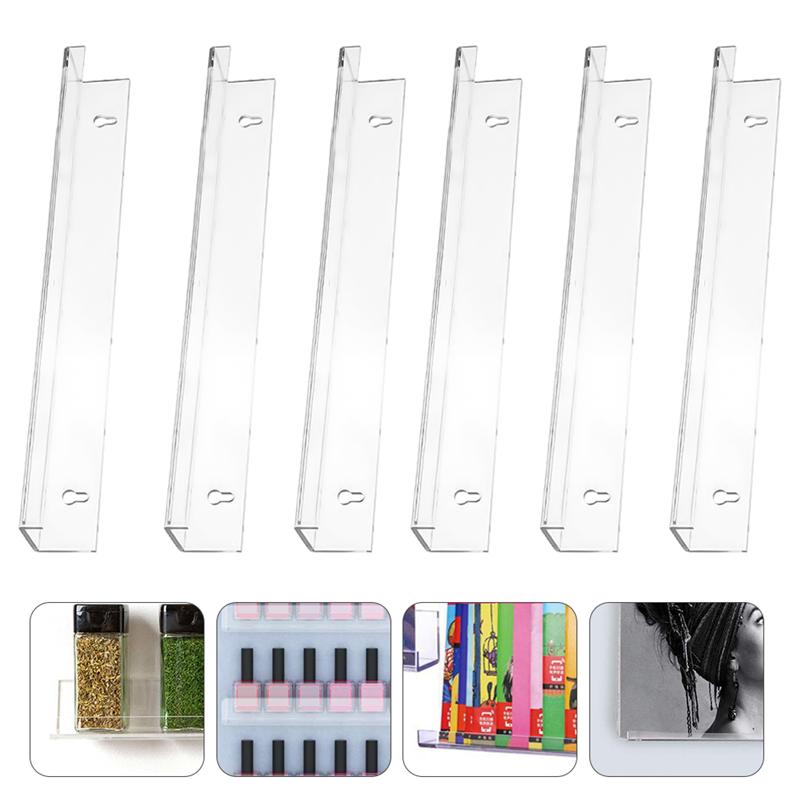 Présentoir mural pour vernis à ongles, 1 Set/6 pièces, présentoir pour cosmétiques