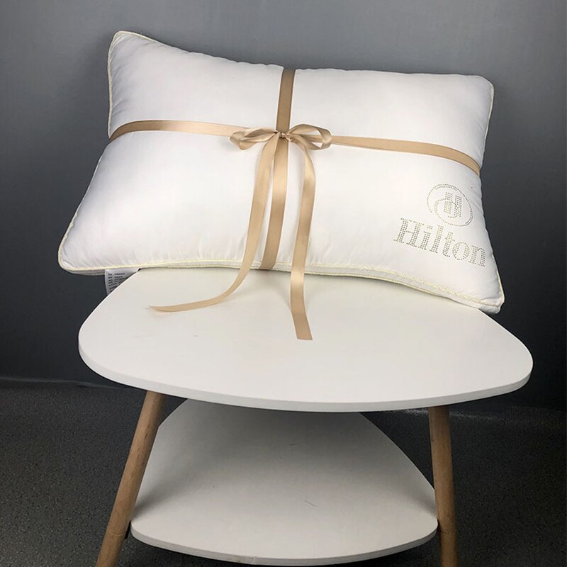 48x74cm maison Textile velours oreiller noyau luxe fleur chaude oreiller pour hôtel literie plume coussin noyau