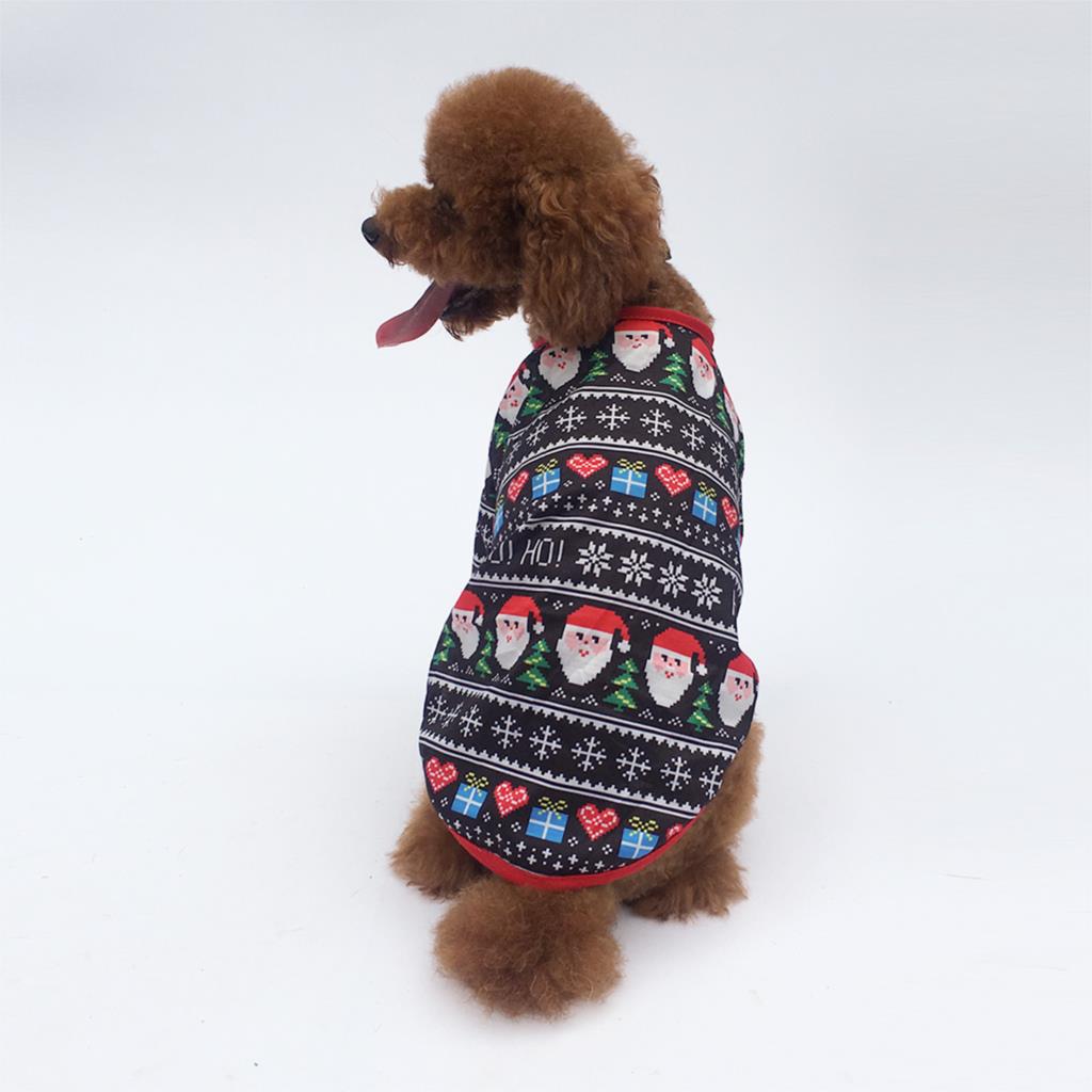 Vêtements pour chiens pas cher chiot gilet pour animaux de compagnie chemise noël chien vêtements pour chiens Costume dessin animé chat vêtements pour animaux de compagnie pour petits chiens