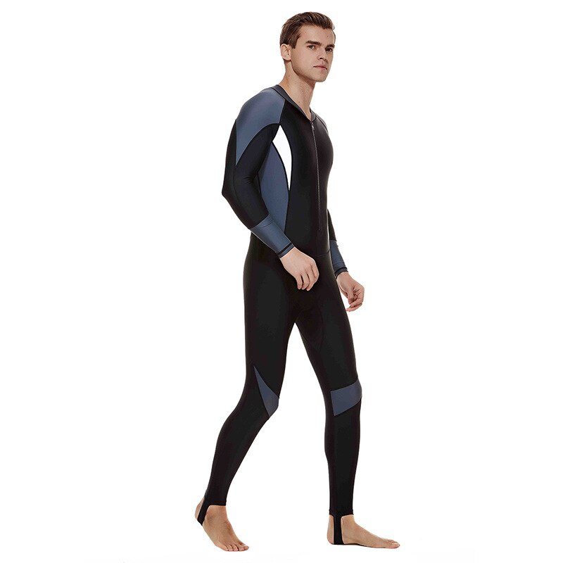 SBART Men Surfing Cloth Sunscreen Wetsuit Anti-jellyfish Lycra Quick-dry Snorkeling Swimwear Summer Beach Bathing Suit