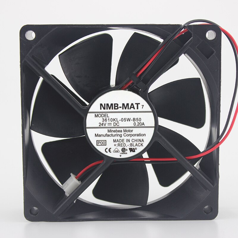 Neuer Original 0,20 Wechsel richter Lüfter ipc 24v 1.5a 3610kl-05w-b50/b59 9cm 2-Draht 3-Draht