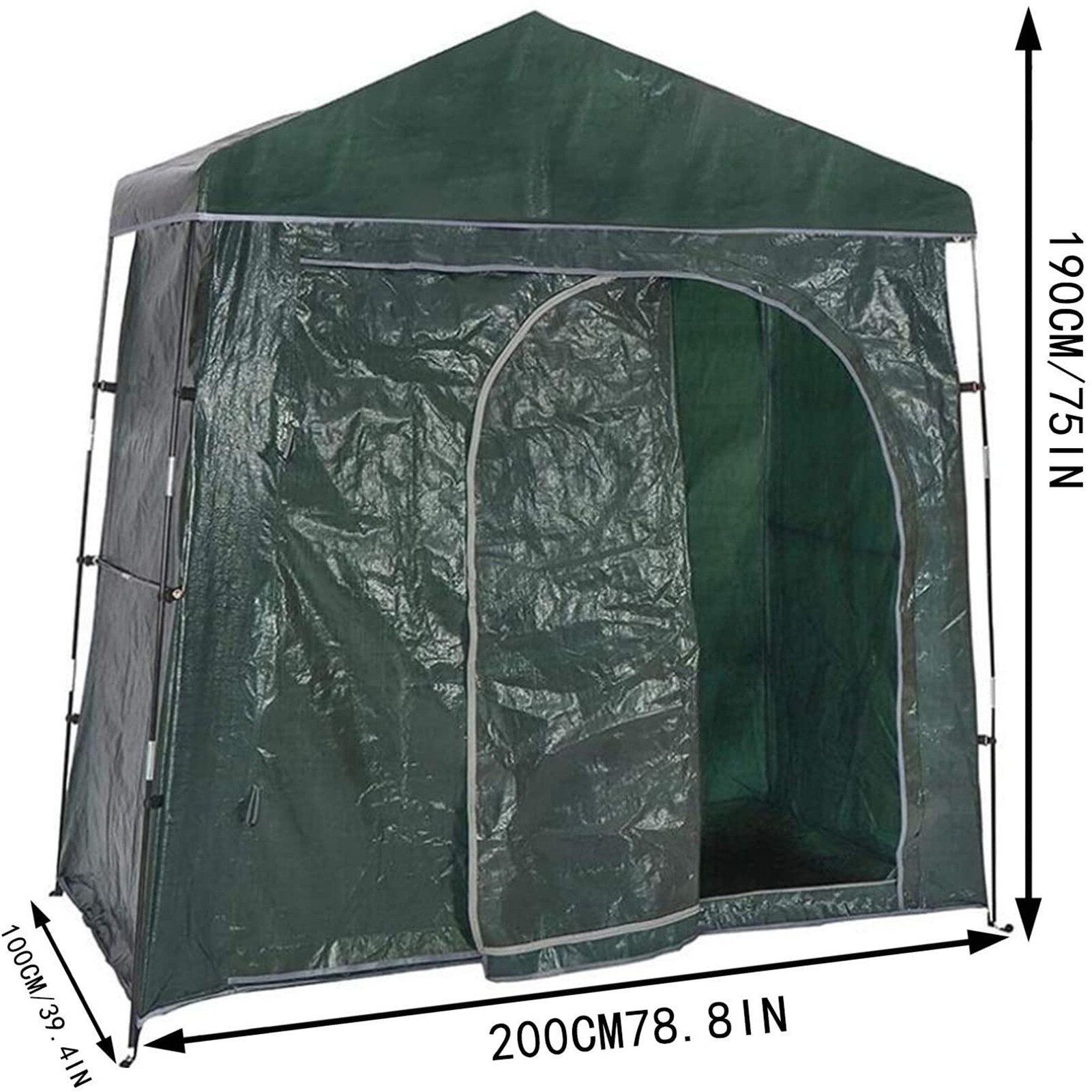 Waterproof Outdoor Camping Tent For Bike Storage Shed PE Bicycle Storage Shed Window Camping Sunshelter Accessories