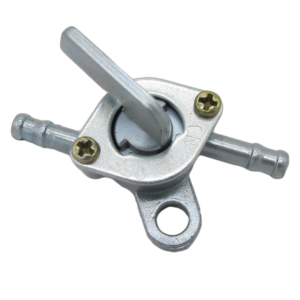 Interruptor de llave de tanque de combustible de gasolina en línea para motocicleta, Mini Moto de bolsillo, ATV, 5mm, 2 tiempos, 47cc, 49cc, 1 ud.