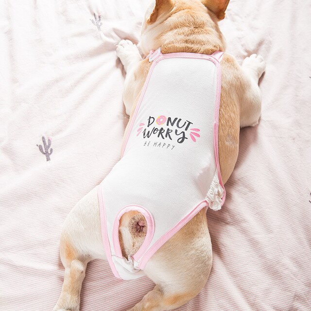 Wasbare Vrouwelijke Hond Sanitaire Broek Meisje Hond Katoen Fysiologische Shorts Menstruatie Broek Vrouwelijke Hond Luier Voor Bulldog Corgi: Pink / S