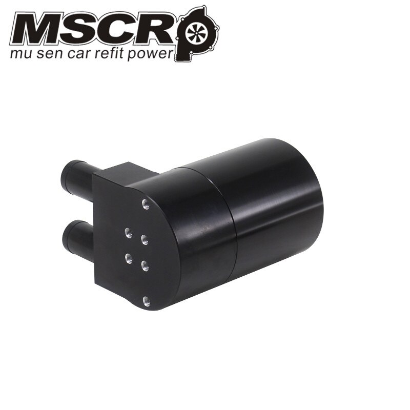 High Performance Black Aluminum Alloy Reservior Oil Catch Can Tank for BMW N54 335