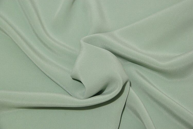 Hoogwaardige effen kleur zware zijden crêpe de chine stof 31mm kleding rok windjack zijde stof zijde stof 113 cm