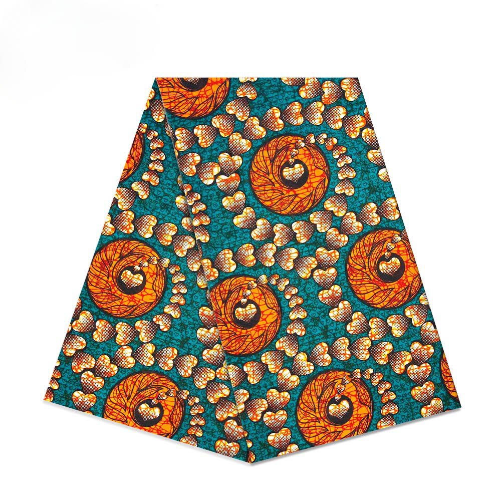 African Wax Print Fabric 100% Cotton Ankara Sewing Material For Dress Ankara Wax Print Fabric