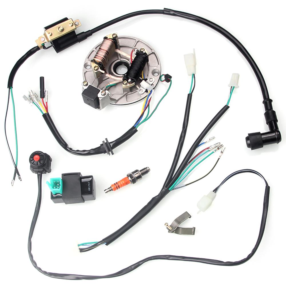 Riloer Elektrische Kabelboom Draad Loom CDI Stator Volledige Kit