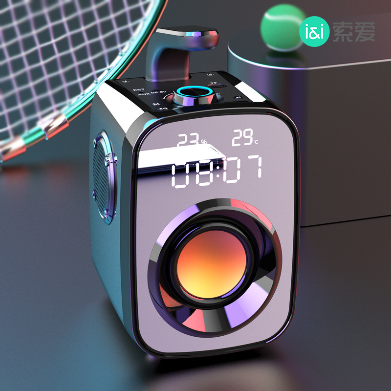 SOAIY Portable Bluetooth Speaker Super Bass Subwoofer Music Center For PC Computer FM Radio High Powerful Boombox HiFi Sound box