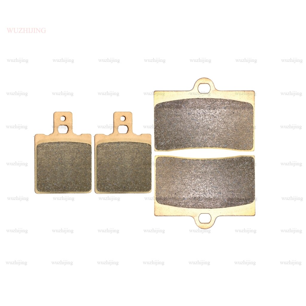 Front Rear Sintered Brake Pads 2007-2012 Hyosung GT250R Set Full Kit...