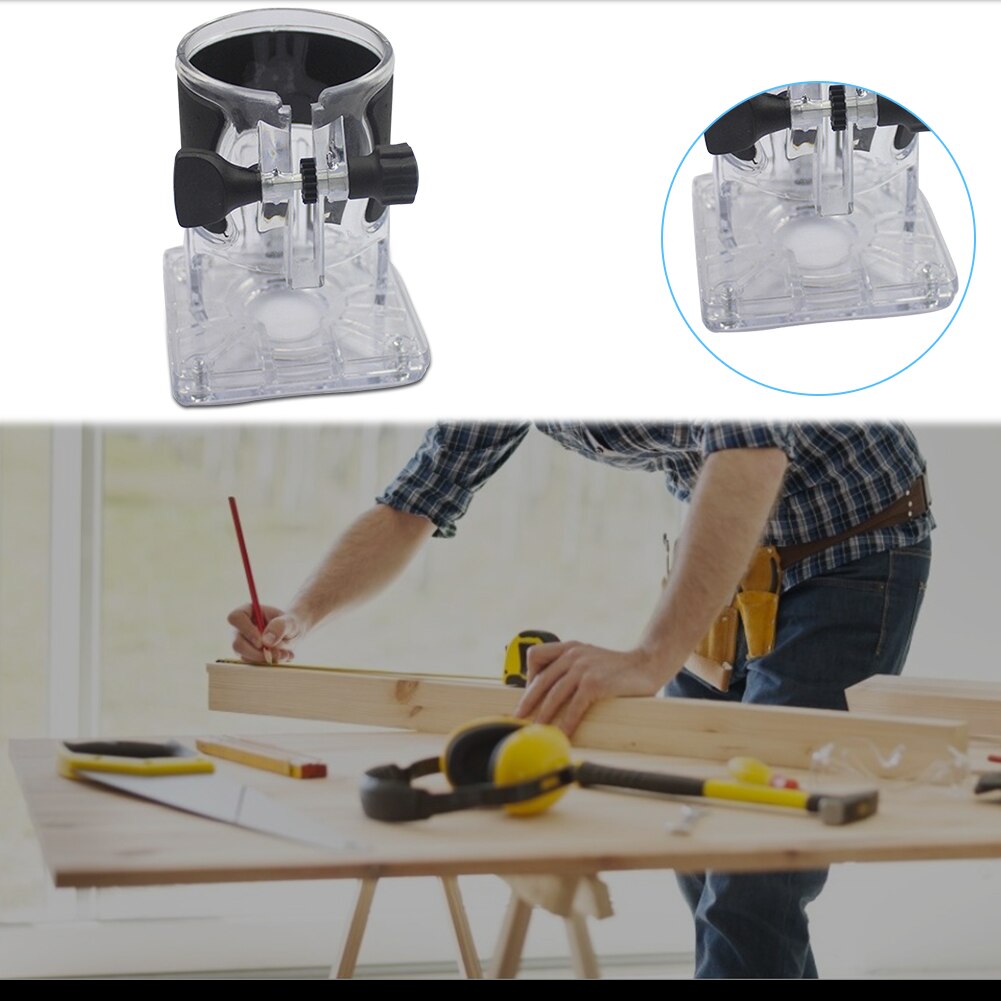 Wooden Router Base Trimming Milling Machine Base Woodworking Cutter Electric Trimmer Power Tools Accessories Plunge Router Base