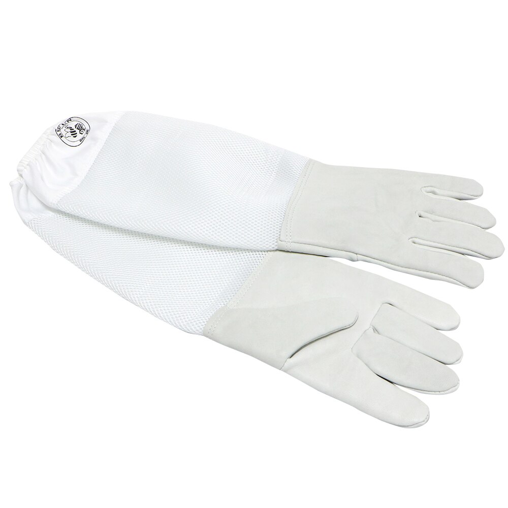 Beefun imker preventie handschoenen beschermende mouwen geventileerde anti-bijen tool voor bijenkorf universele canvas wanten
