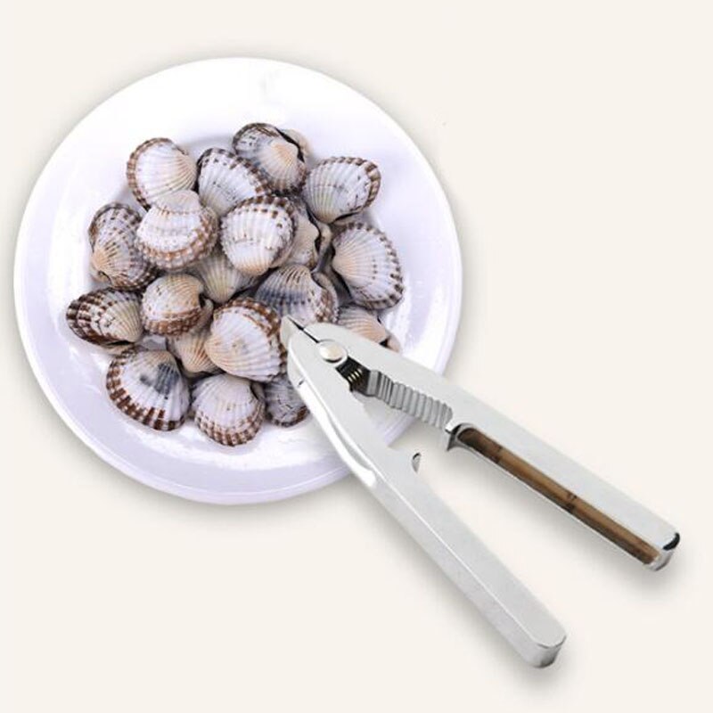 Zinc Alloy Clam Opener Seafood Scallop Oyster Sea Clam Shell Opener on-slip Clip BBQ Seafood Tools Kitchen Accessories