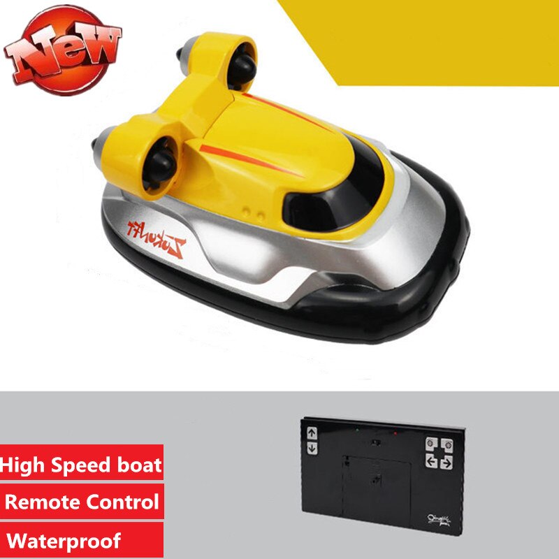 Mini 2.4G Afstandsbediening Boot 25 Km/h Hoge Snelheid Power Motor Rc Racing Boot Speelgoed Met Rc Hovercraft speelgoed Speedboot Kid Toy